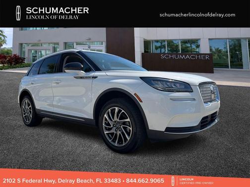 White Metallic 2022 Lincoln Corsair Standard