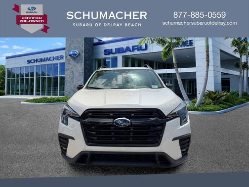Crystal White Pearl 2024 Subaru Ascent Onyx Edition