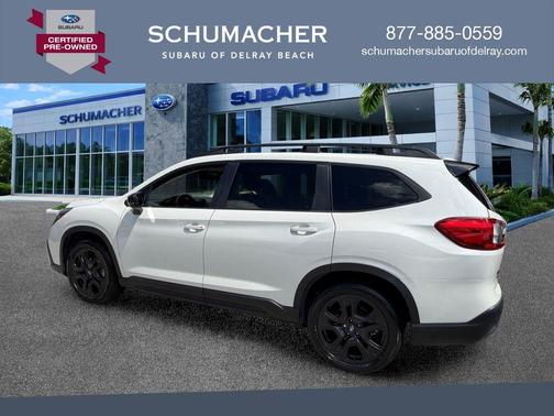 Crystal White Pearl 2024 Subaru Ascent Onyx Edition