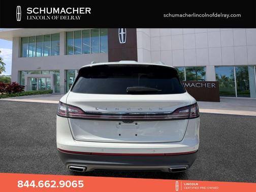 White Metallic 2023 Lincoln Nautilus Standard
