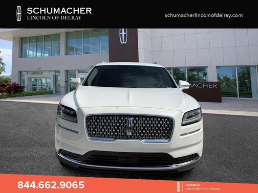 White Metallic 2023 Lincoln Nautilus Standard