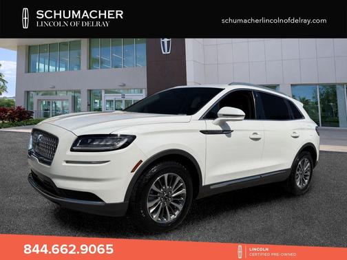 White Metallic 2023 Lincoln Nautilus Standard
