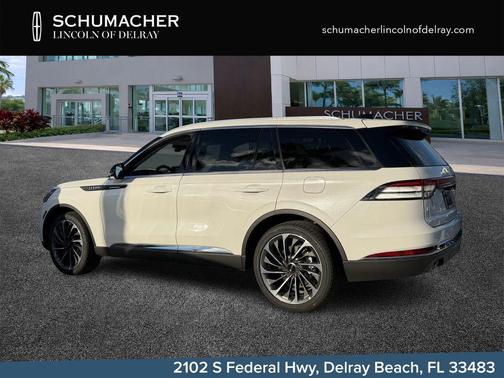 Pristine White 2026 Lincoln Aviator Reserve RWD