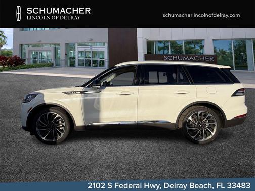 Pristine White 2026 Lincoln Aviator Reserve RWD