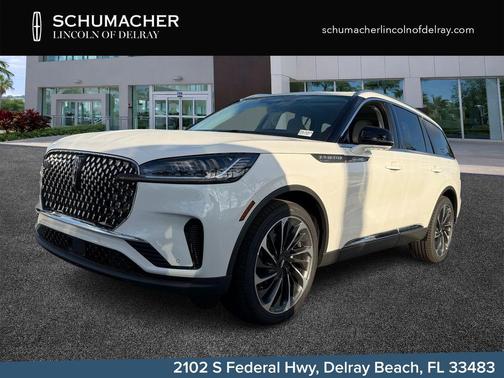 Pristine White 2026 Lincoln Aviator Reserve RWD