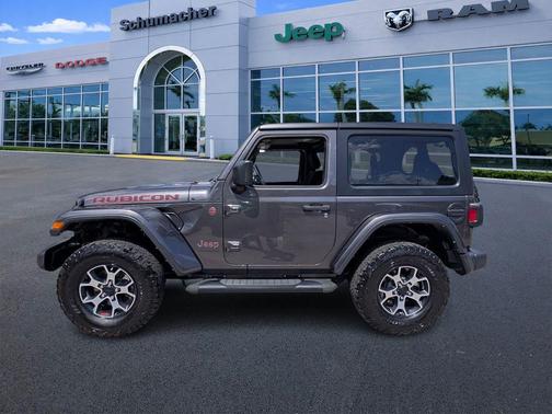 Granite Crystal Clearcoat Metallic 2022 Jeep Wrangler Rubicon