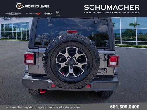 Granite Crystal Clearcoat Metallic 2022 Jeep Wrangler Rubicon