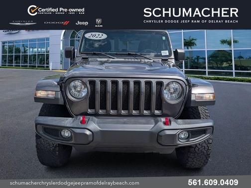 Granite Crystal Clearcoat Metallic 2022 Jeep Wrangler Rubicon
