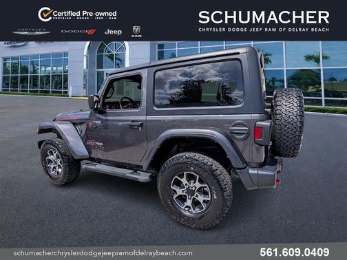 Granite Crystal Clearcoat Metallic 2022 Jeep Wrangler Rubicon
