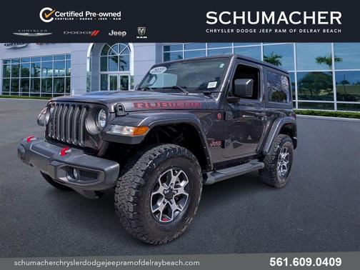 Granite Crystal Clearcoat Metallic 2022 Jeep Wrangler Rubicon