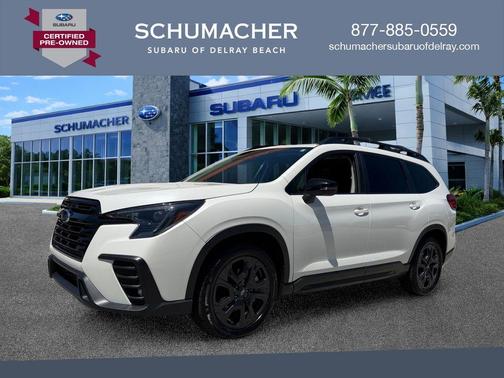 Crystal White Pearl 2023 Subaru Ascent Onyx Edition