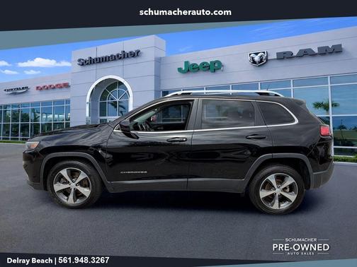 Diamond Black 2019 Jeep Cherokee Limited