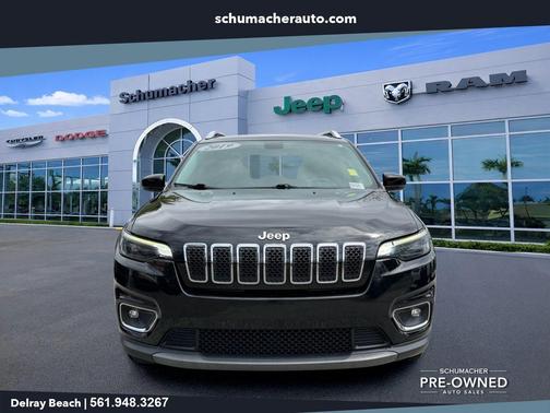 Diamond Black 2019 Jeep Cherokee Limited