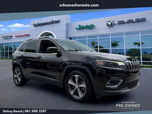 Diamond Black 2019 Jeep Cherokee Limited