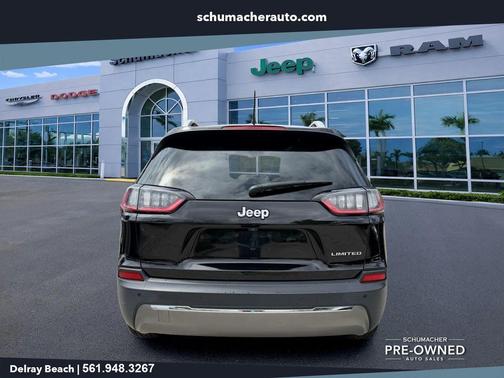 Diamond Black 2019 Jeep Cherokee Limited