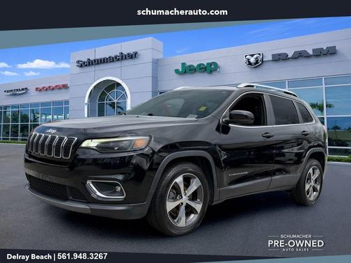 Diamond Black 2019 Jeep Cherokee Limited