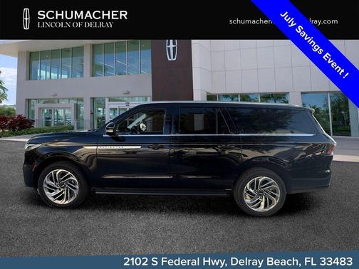 Infinite Black Metallic 2026 Lincoln Navigator L Premiere