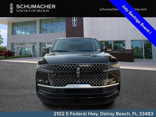 Infinite Black Metallic 2026 Lincoln Navigator L Premiere
