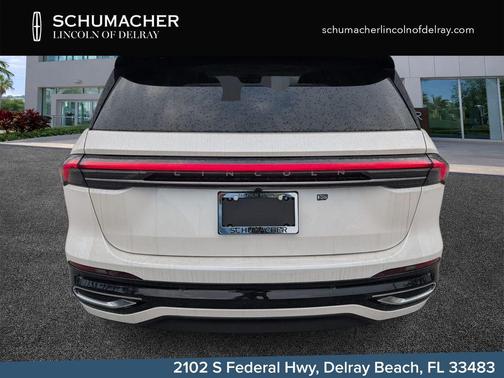 White Platinum Clearcoat Metallic 2026 Lincoln Nautilus Black Label