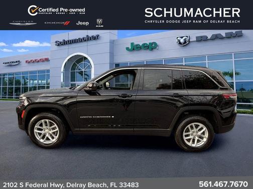 Diamond Black 2025 Jeep Grand Cherokee Laredo X