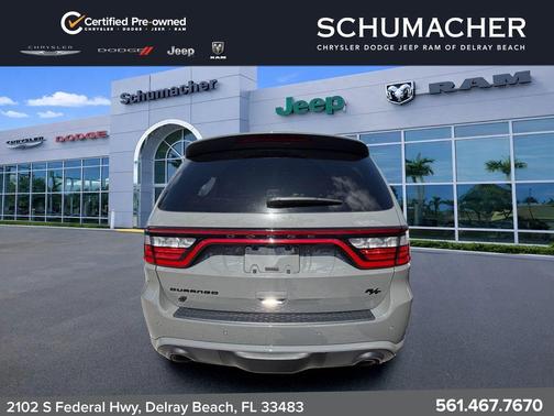 Destroyer Gray Clearcoat 2025 Dodge Durango R/T 20th Anniversary Plus