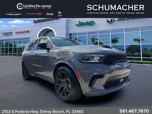 Destroyer Gray Clearcoat 2025 Dodge Durango R/T 20th Anniversary Plus
