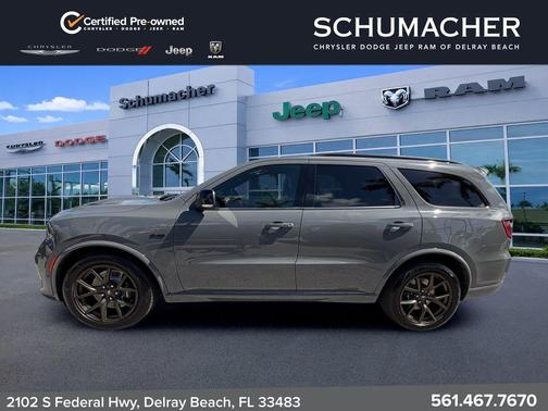 Destroyer Gray Clearcoat 2025 Dodge Durango R/T 20th Anniversary Plus
