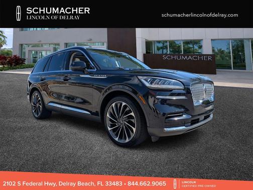 Black Metallic 2024 Lincoln Aviator Reserve RWD