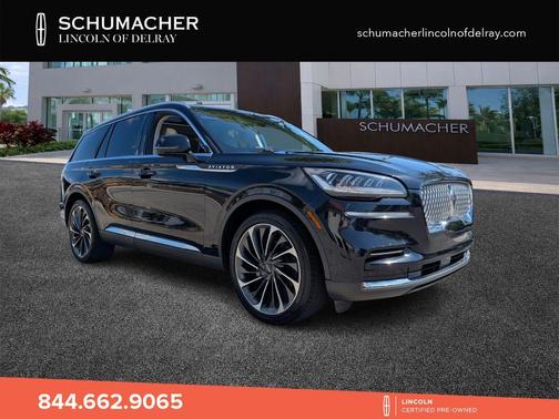 Black Metallic 2024 Lincoln Aviator Reserve RWD