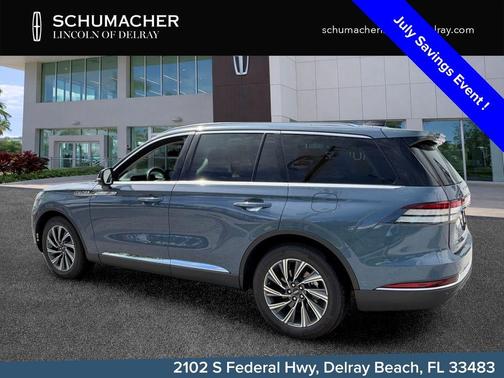 Blue Metallic 2026 Lincoln Aviator Premiere