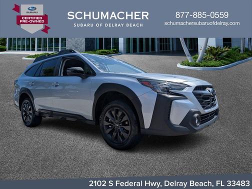 Ice Silver Metallic 2023 Subaru Outback Onyx Edition