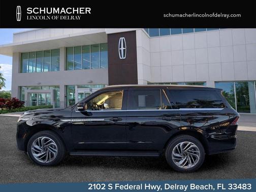 Black Metallic 2026 Lincoln Navigator Premiere