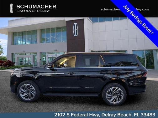 Black Metallic 2026 Lincoln Navigator Premiere