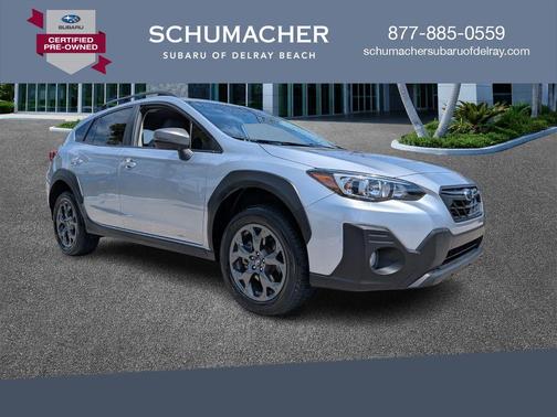 Ice Silver Metallic 2023 Subaru Crosstrek Sport