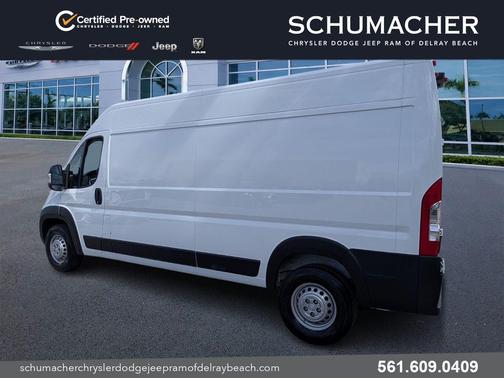 Bright White Clearcoat 2025 RAM ProMaster 2500 High Roof