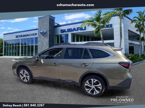 Autumn Green Metallic 2022 Subaru Outback Limited