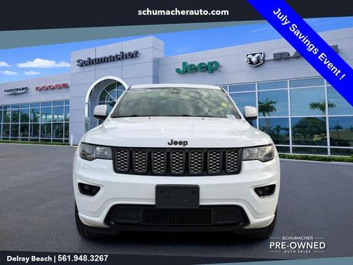 Bright White Clearcoat 2019 Jeep Grand Cherokee Altitude
