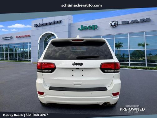 Bright White Clearcoat 2019 Jeep Grand Cherokee Altitude