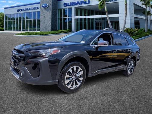 Crystal Black Silica 2024 Subaru Outback Touring