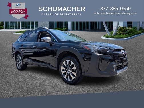 Crystal Black Silica 2024 Subaru Outback Touring