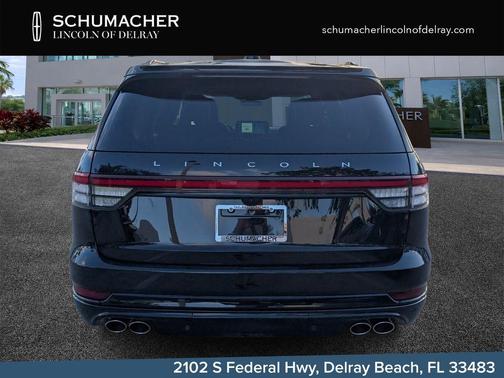 Infinite Black Metallic 2026 Lincoln Aviator Premiere