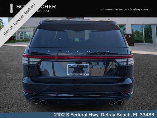 Infinite Black Metallic 2026 Lincoln Aviator Premiere