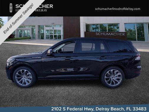 Infinite Black Metallic 2026 Lincoln Aviator Premiere