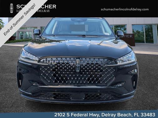 Infinite Black Metallic 2026 Lincoln Aviator Premiere