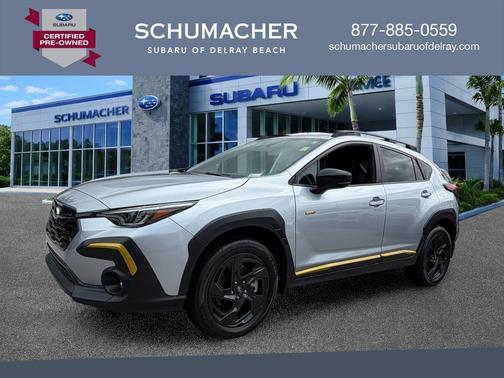 Ice Silver Metallic 2024 Subaru Crosstrek Sport