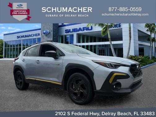 Ice Silver Metallic 2024 Subaru Crosstrek Sport