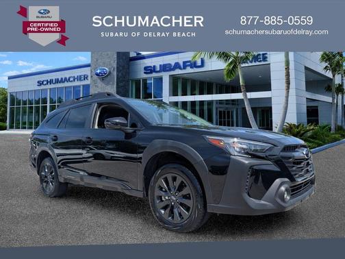 Crystal Black Silica 2024 Subaru Outback Onyx Edition