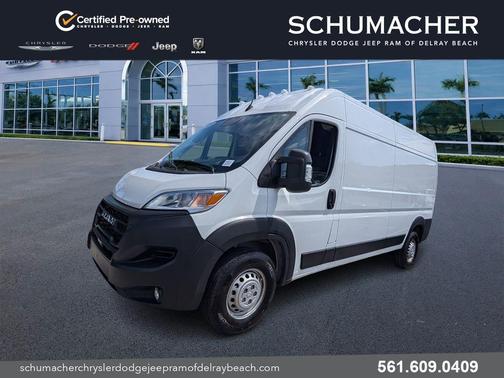 Bright White Clearcoat 2025 RAM ProMaster 2500 High Roof