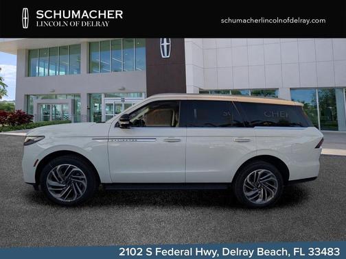 Star White 2026 Lincoln Navigator Premiere