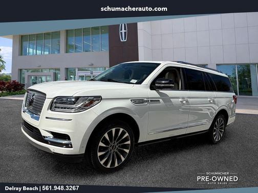 White 2020 Lincoln Navigator L Reserve